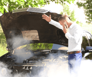 Car Engine Overheating